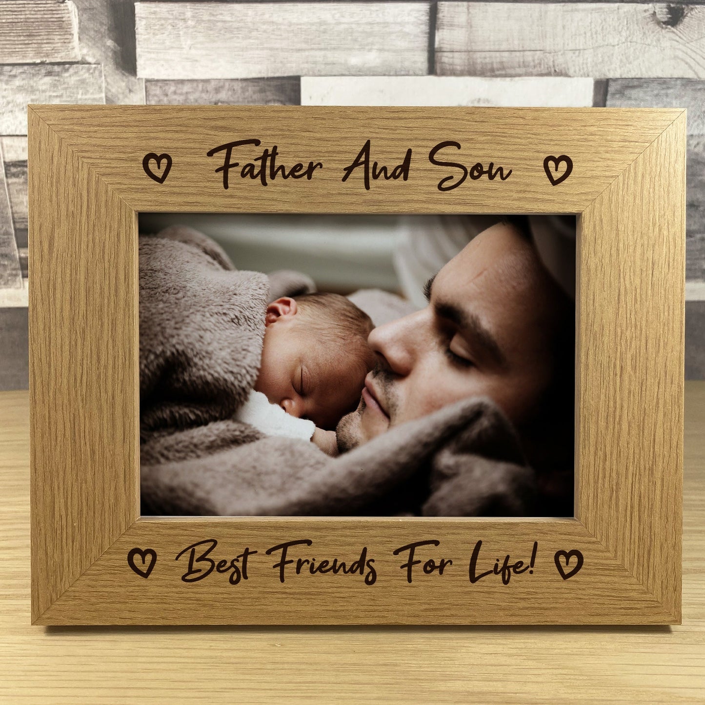 Father And Son Gift Best Friend Gift Photo Frame Fathers Day