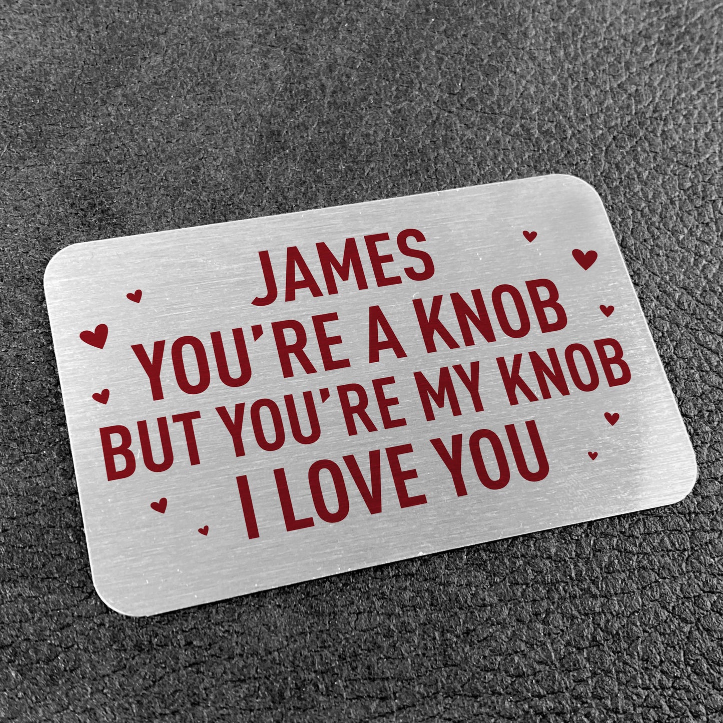 Funny Rude Gift For Boyfriend Husband Personalised Insert