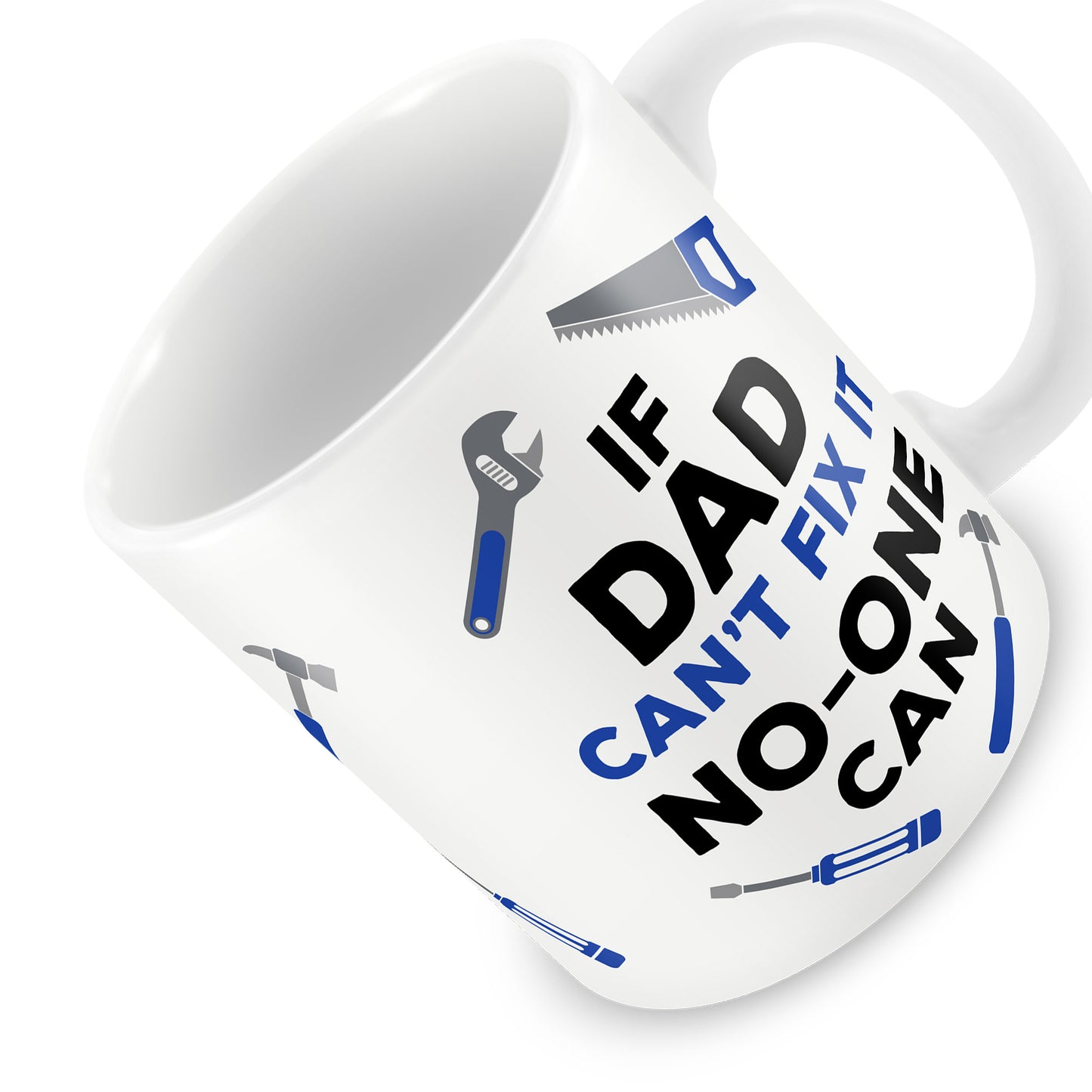 Funny Cant Fix It Dad Birthday Mug Novelty Christmas Gift Idea