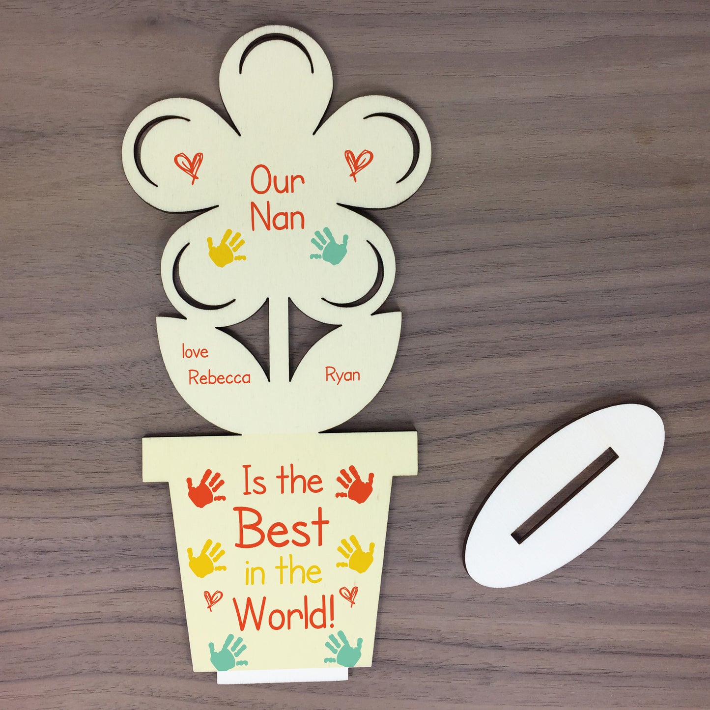 PERSONALISED Best Nan In The World Gift For Birthday Mothers Day