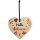 Autumn Gifts Autumn House Decor Wood Heart Hello Autumn Sign