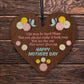 Mothers Day Gift Ideas Wood Heart Mum Gifts Thank You Mum Gift