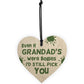 Funny Grandad Gifts Novelty Wooden Heart Birthday Grandad Gift