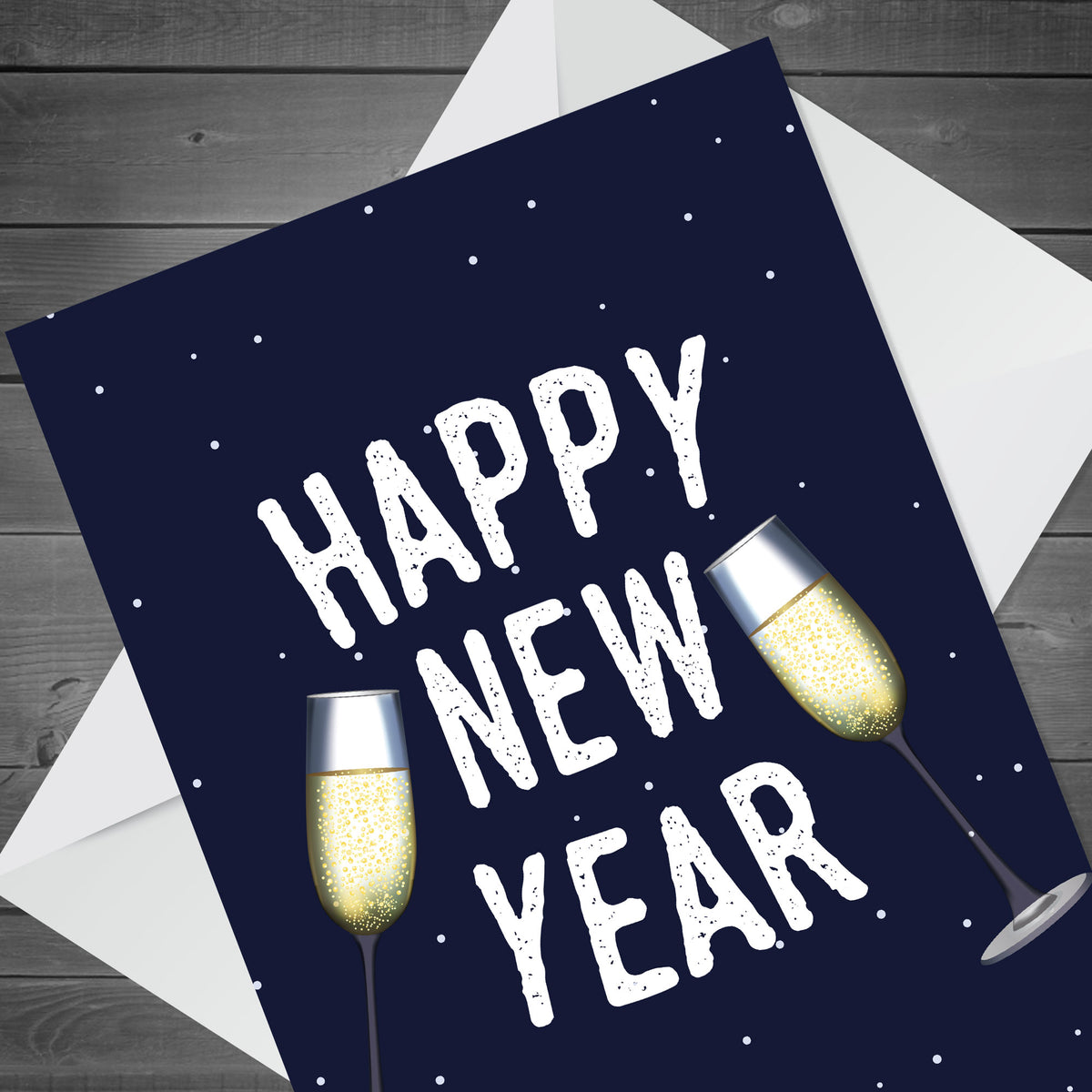 Happy New Year Card For Friends Family New Years Card For Cousin
