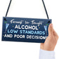 Funny Bar Signs PACK OF 3 Bundle Bar Accessories For Home Bar