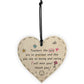 Teacher Leaving Gift Wood Heart Term End Present Thank You Sign