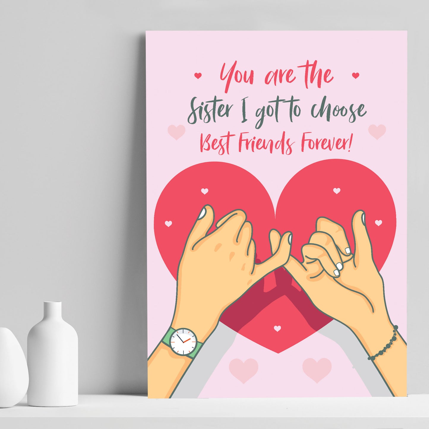 Gift For Best Friend Birthday Christmas Gift Print For Sister