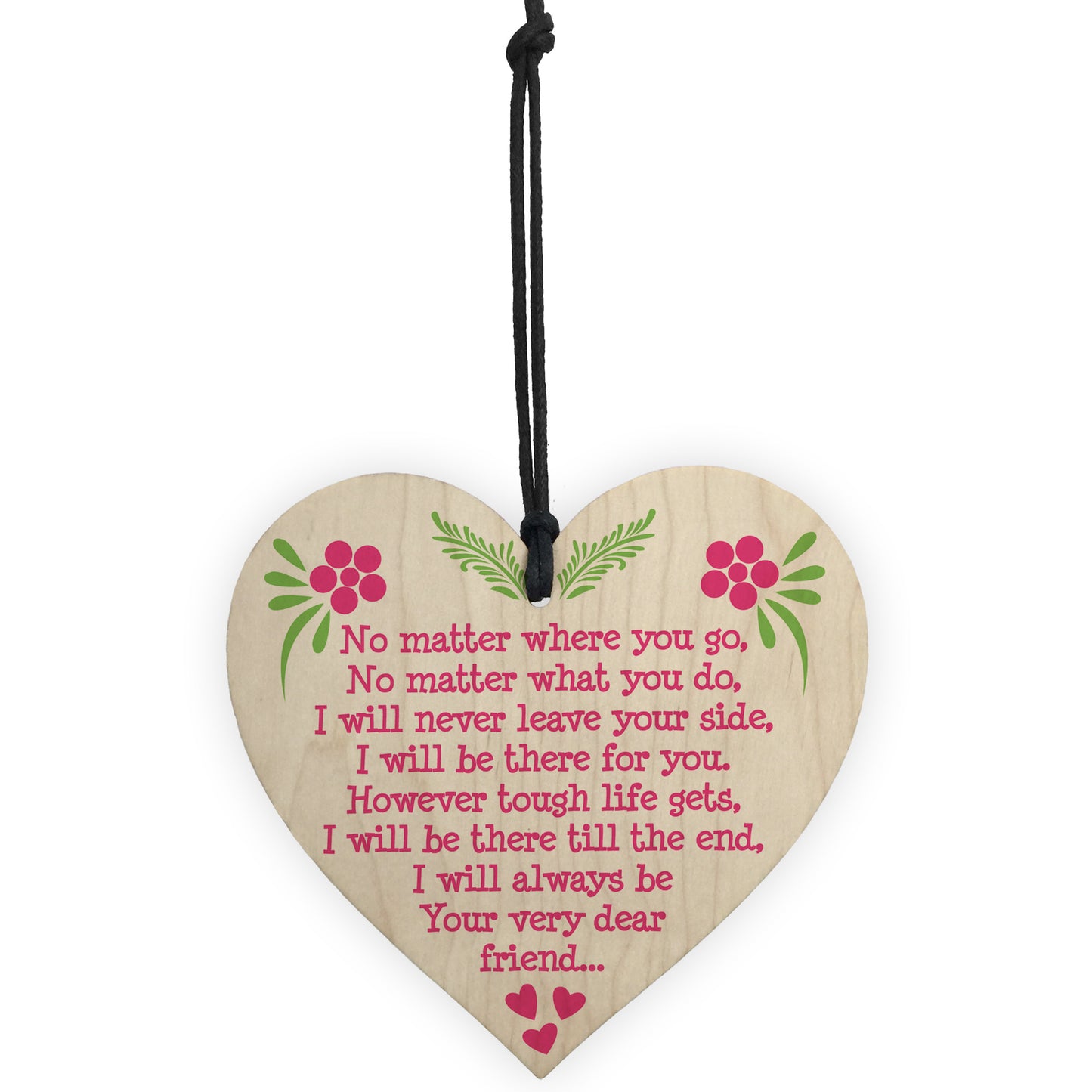 Dear Friend Poem Friendship Best Friend Home Gift Hanging Plaque
