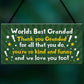 Best Grandad Gift Plaque Grandad Birthday Xmas Gift For Him