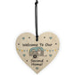 Caravan Sign Hanging Door Plaque Welcome Sign Second Home