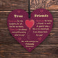Best Friends Wood Heart, Friends Forever Sign, Friendship Gift