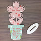 Best Friend Gifts Sister Gifts Wooden Flower Friendship Gift