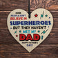Dad Gifts From Daughter Son Wood Heart Fathers Day Gift For Dad