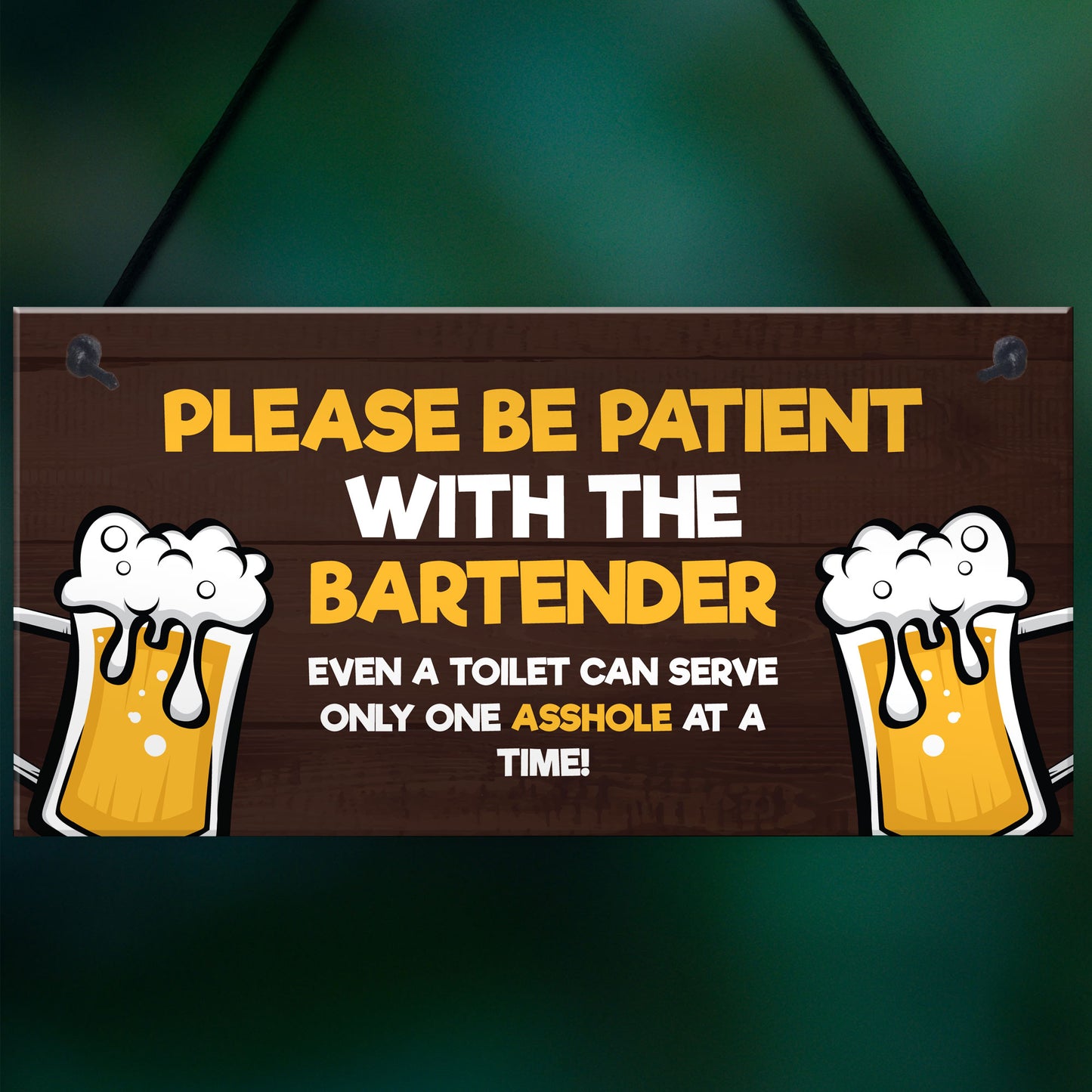 Funny Joke Humour Home Bar Sign For Garden Shed Man Cave