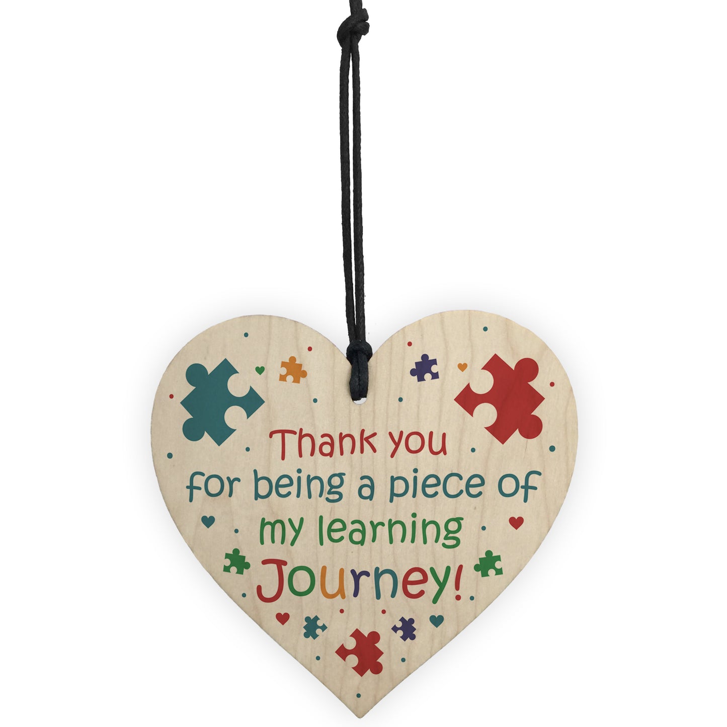 Teacher Heart Hanging Plaque Gifts Thank You Gifts for Assistant