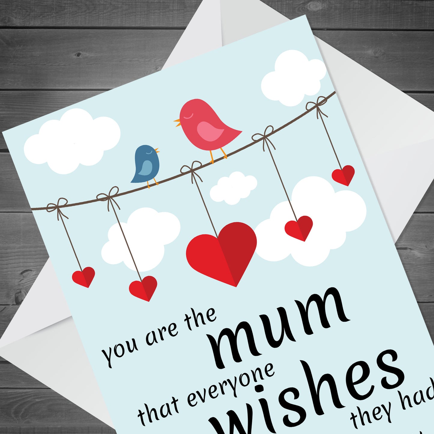 Novelty Mothers Day Card For Mum From Daughter Son Thank You