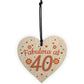 Fabulous At 40 50th 40th 60th Birthday Gifts For Women Men Heart