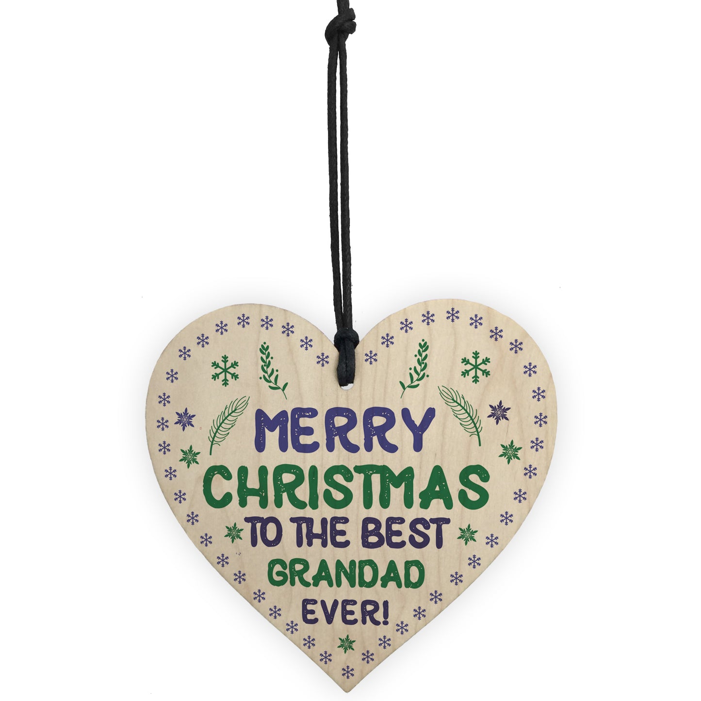 Christmas Gifts For Grandad Grandparent Christmas Gift Heart