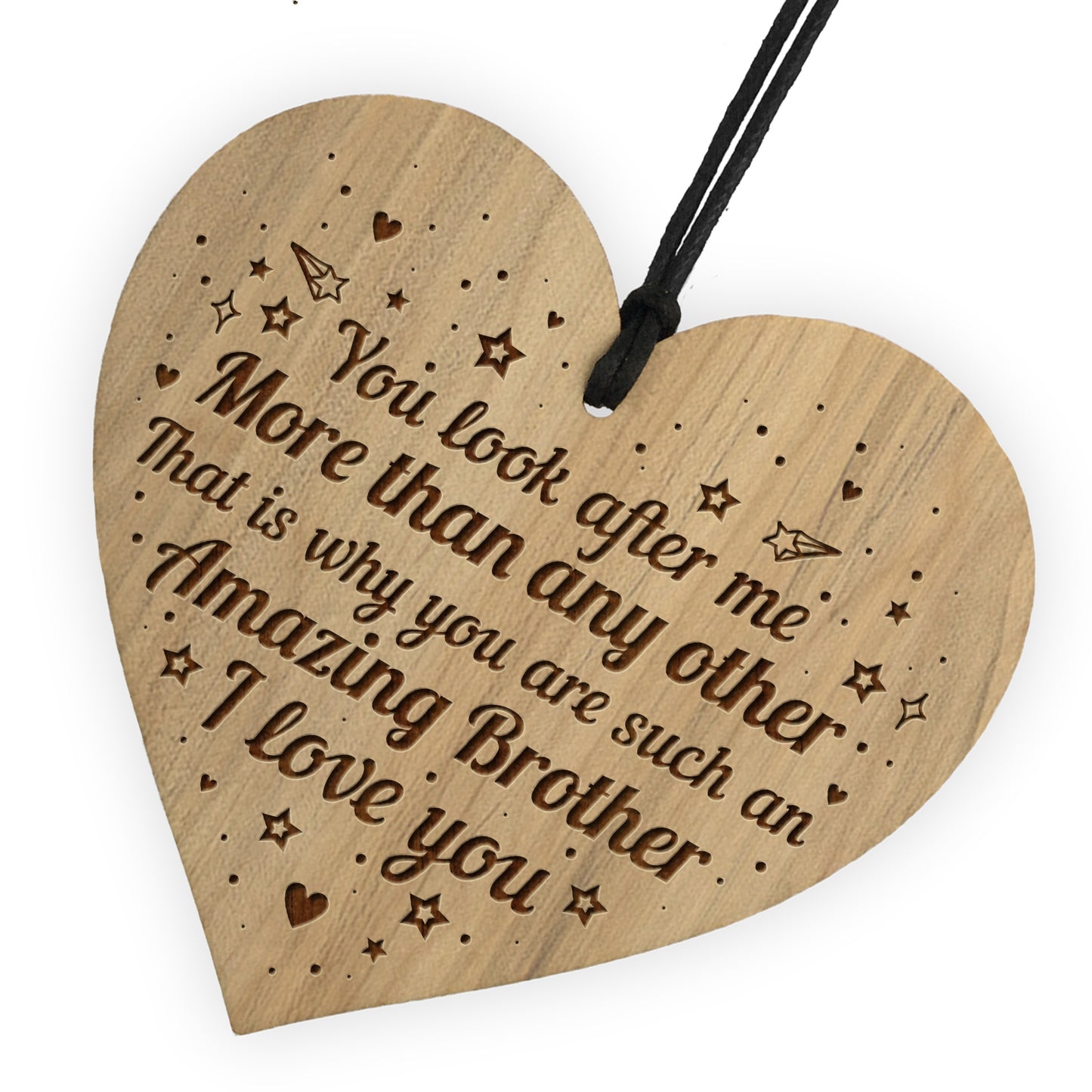 Amazing Brother Gifts Engraved Heart Brother Birthday Christmas