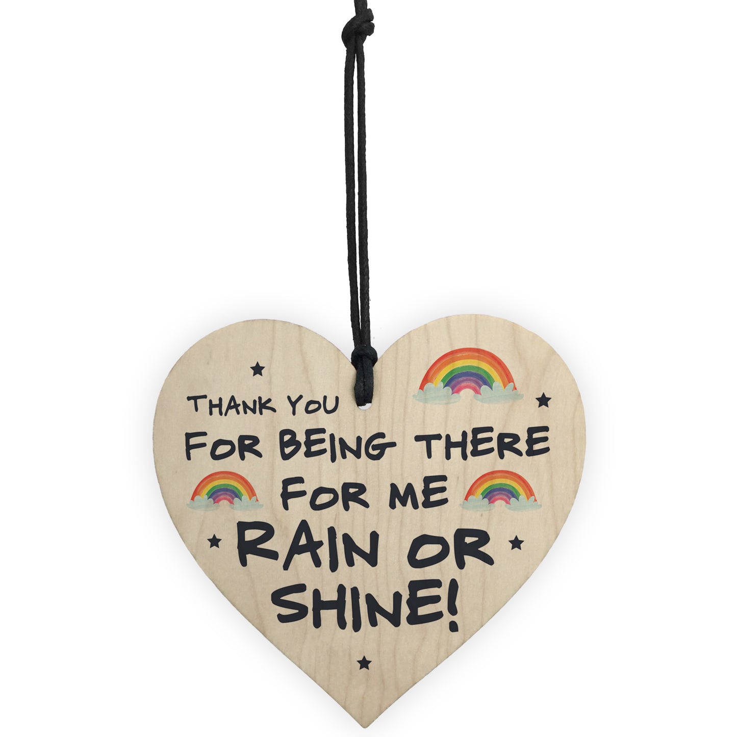 Special Thank You Friend Gift Heart Hanging Sign Teacher Gifts