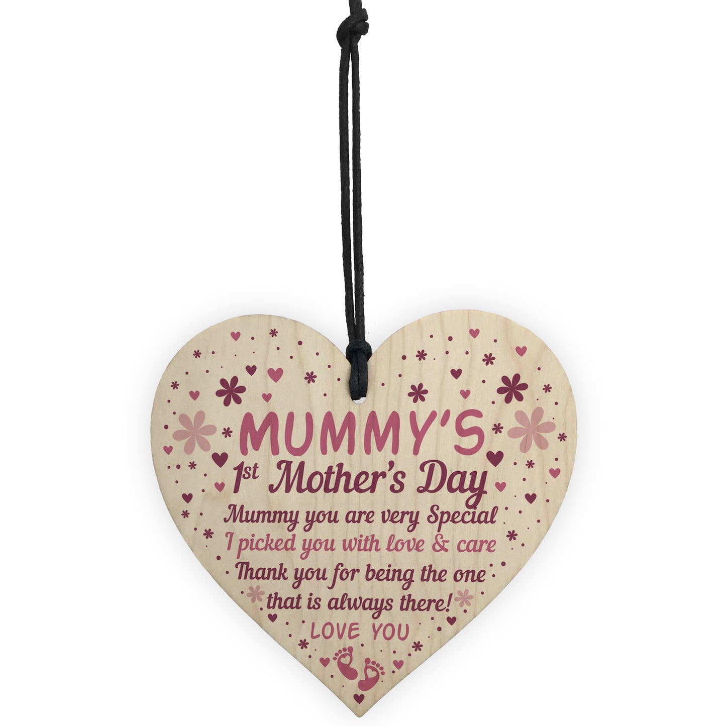 Mummy To Be Mothers Day Gifts Wood Heart First Mothers Day