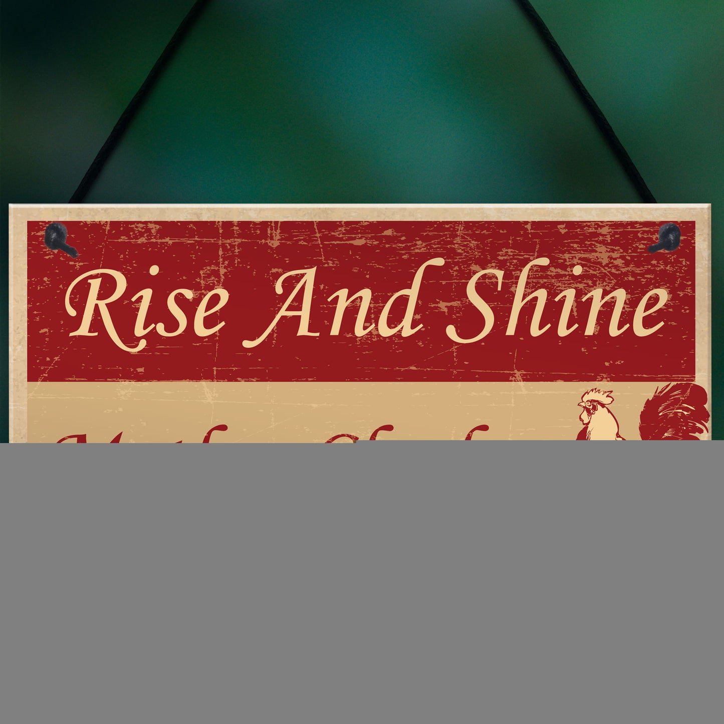 Funny Chicken Sign For Coop Hen House Garden Summerhouse Sign