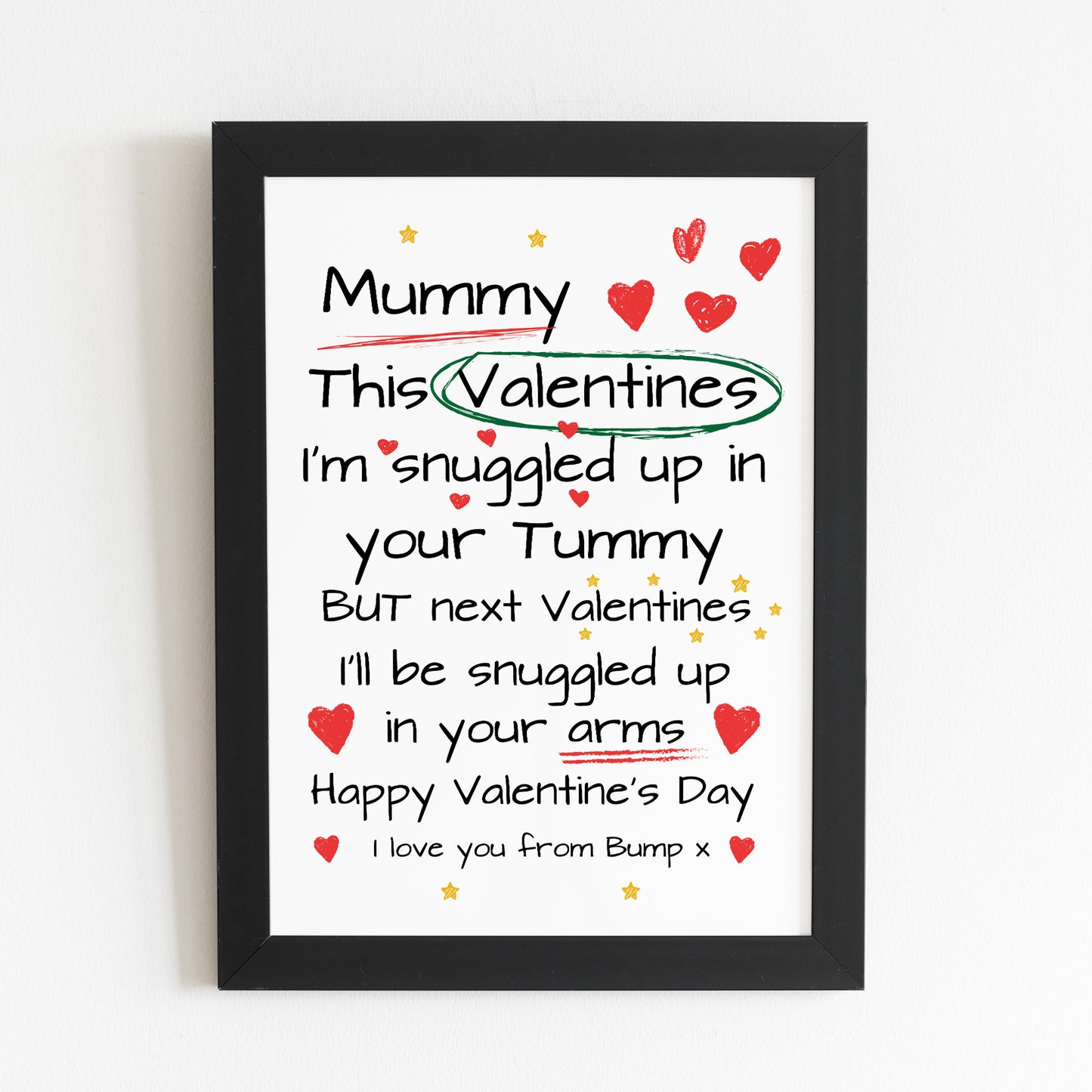 Mummy To Be Gifts For Valentines Day Gift From Bump Gift For Mum