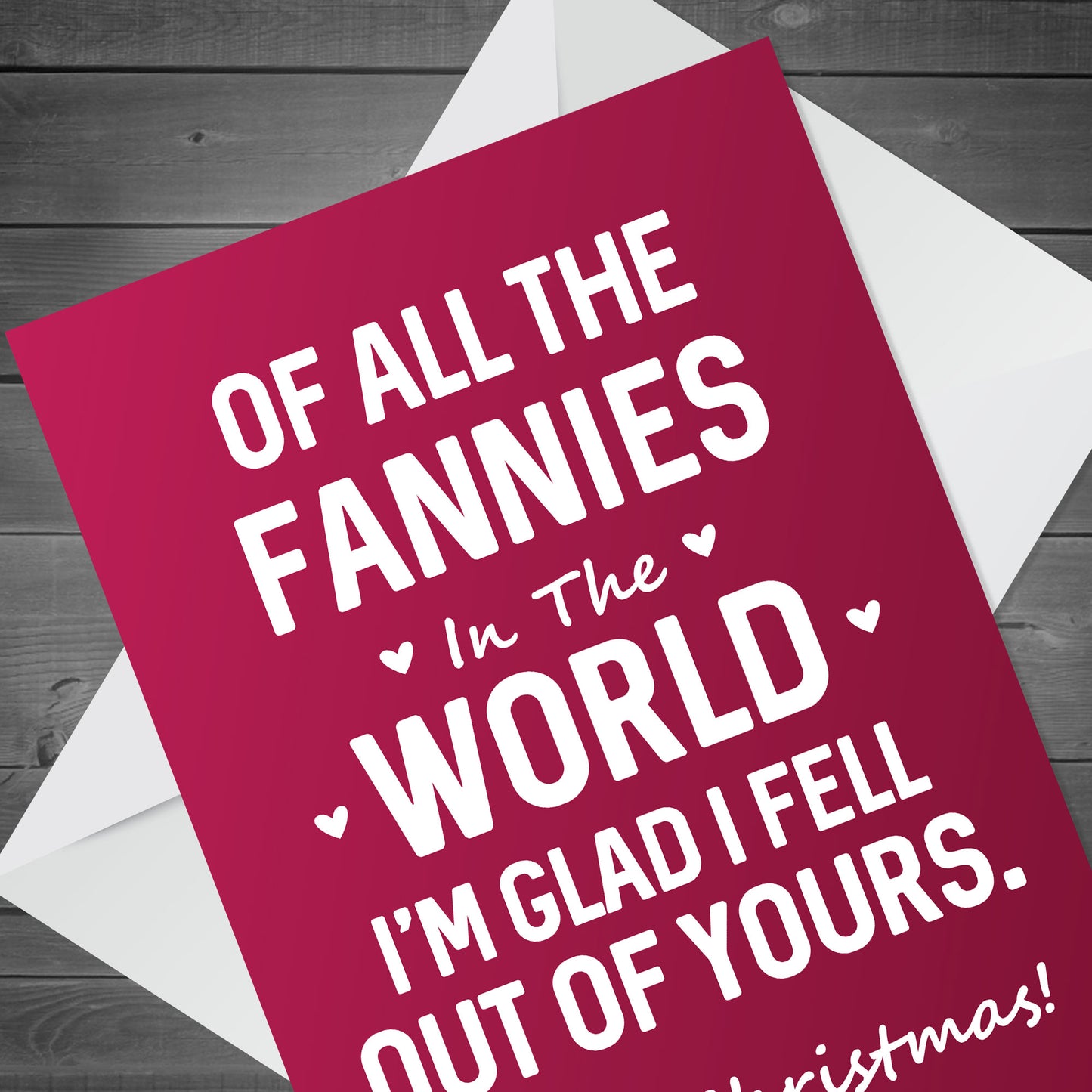 Christmas Card For Mum FUNNY RUDE Mum Christmas Card Joke