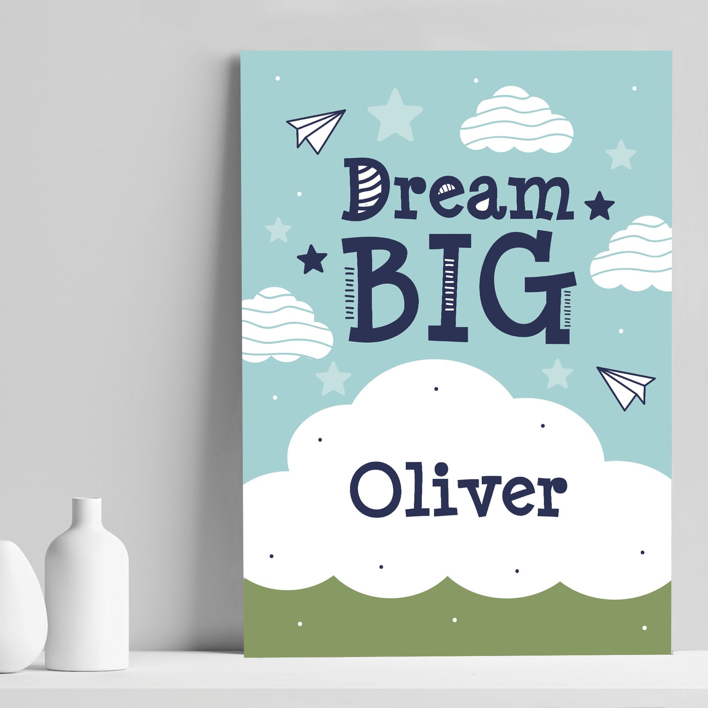 PERSONALISED Bedroom Sign Wall Art Boys Room Decoration