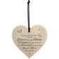 Braver Stronger Smarter & Beautiful Wooden Heart Friendship Sign