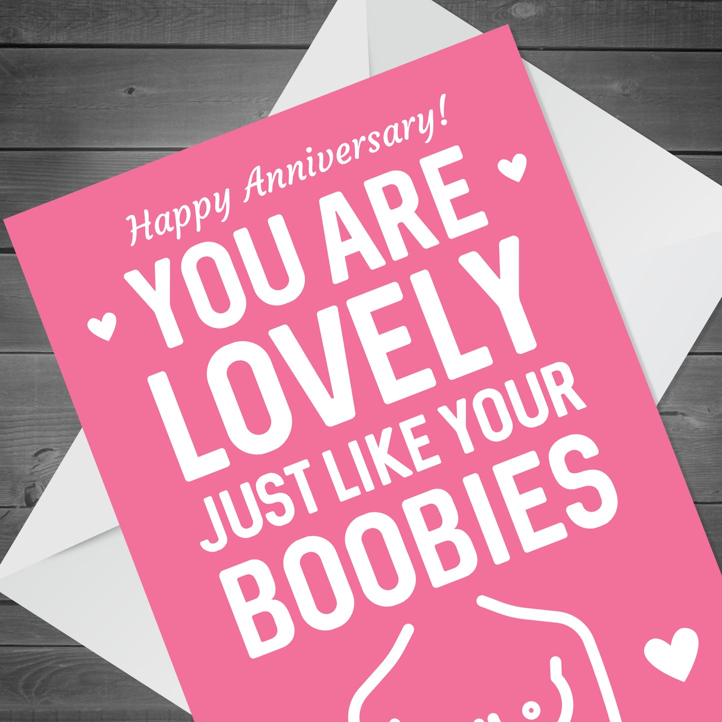 Funny Rude Anniversary Card For Girlfriend Wife Hilarious Card