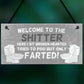 Bathroom Sign For Door Funny Bathroom Sign Shabby Chic Decor