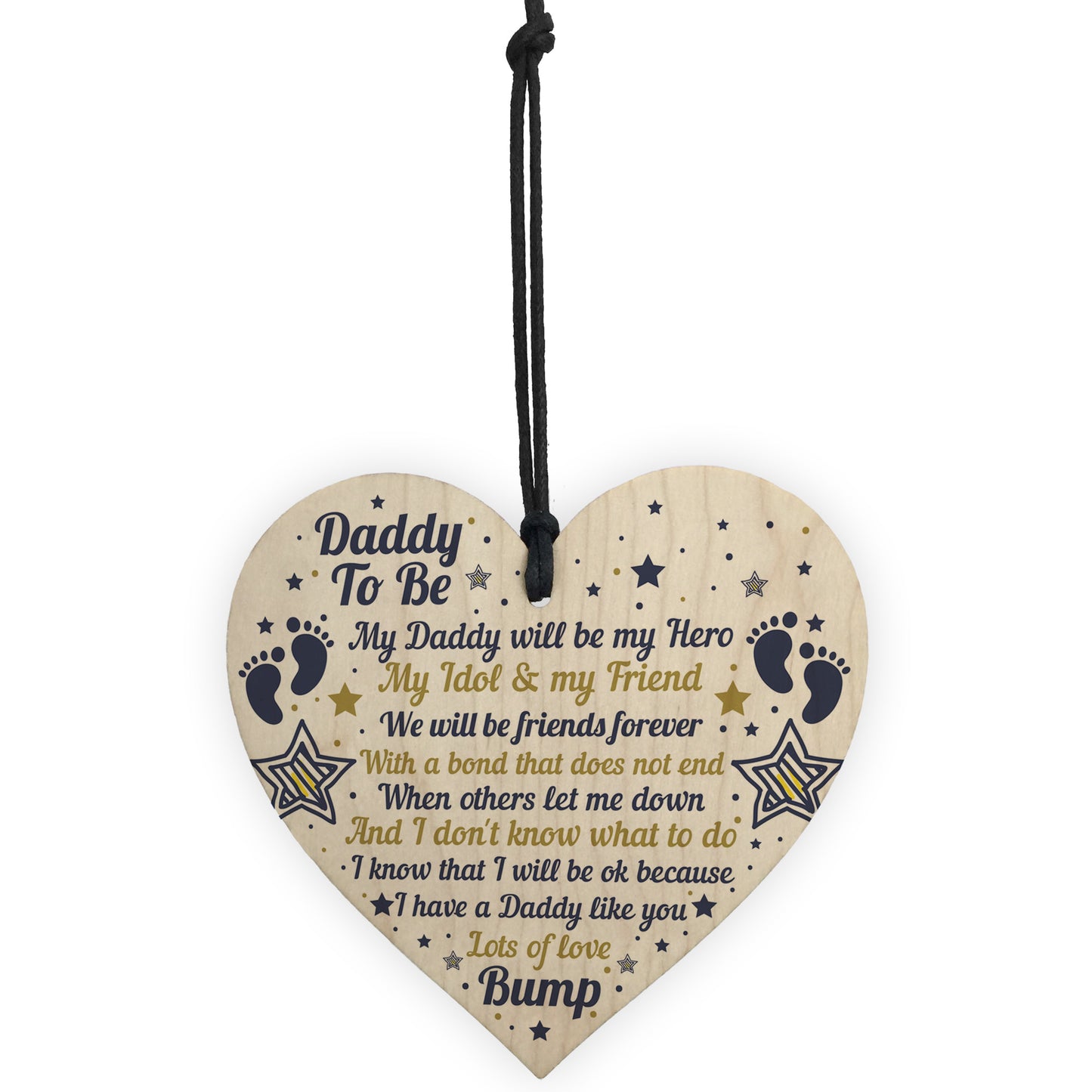 Best Daddy Gifts Heart Daddy To Be Birthday Cards Baby Shower