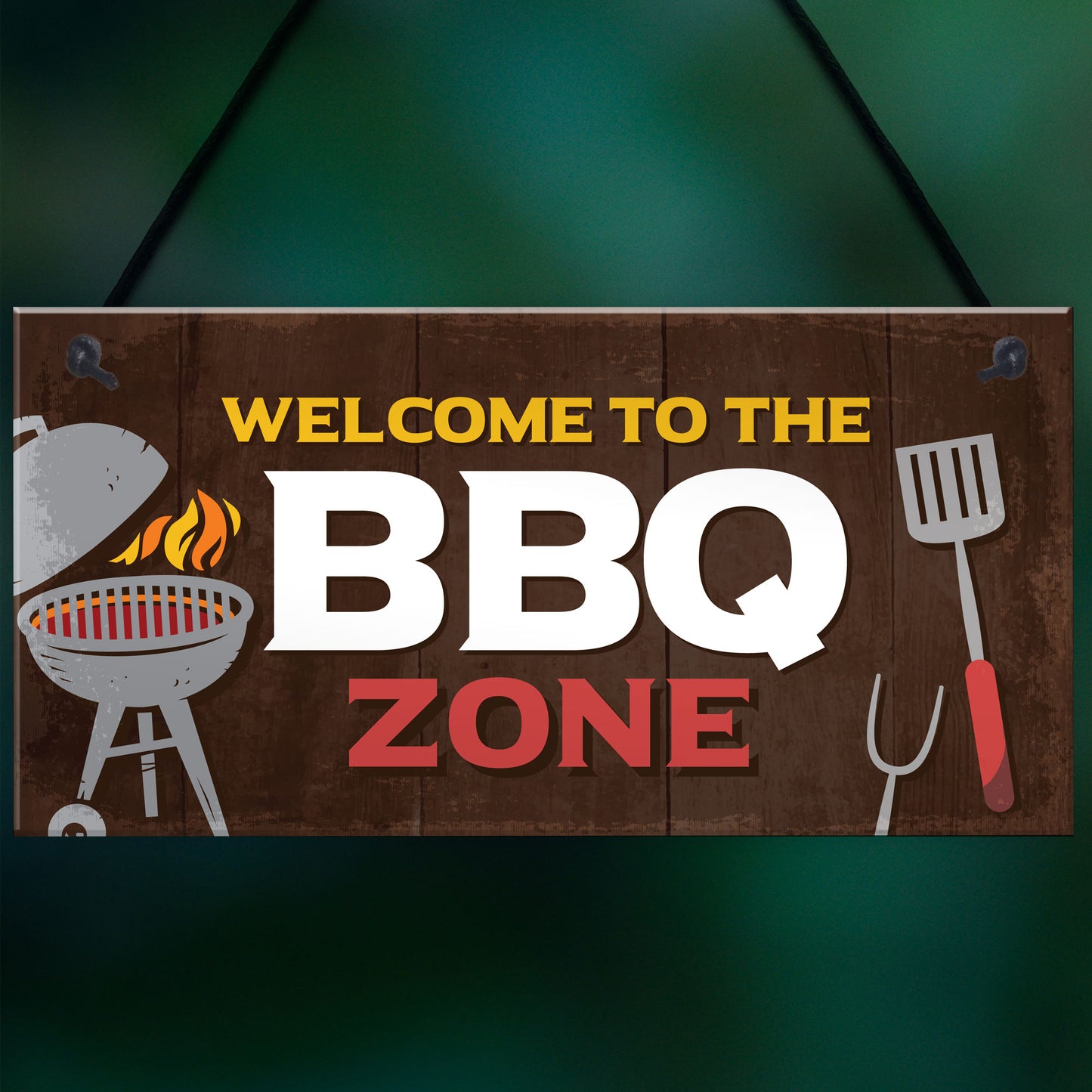 Funny BBQ Sign Barbecue Sign Welcome Sign Garden Summerhouse