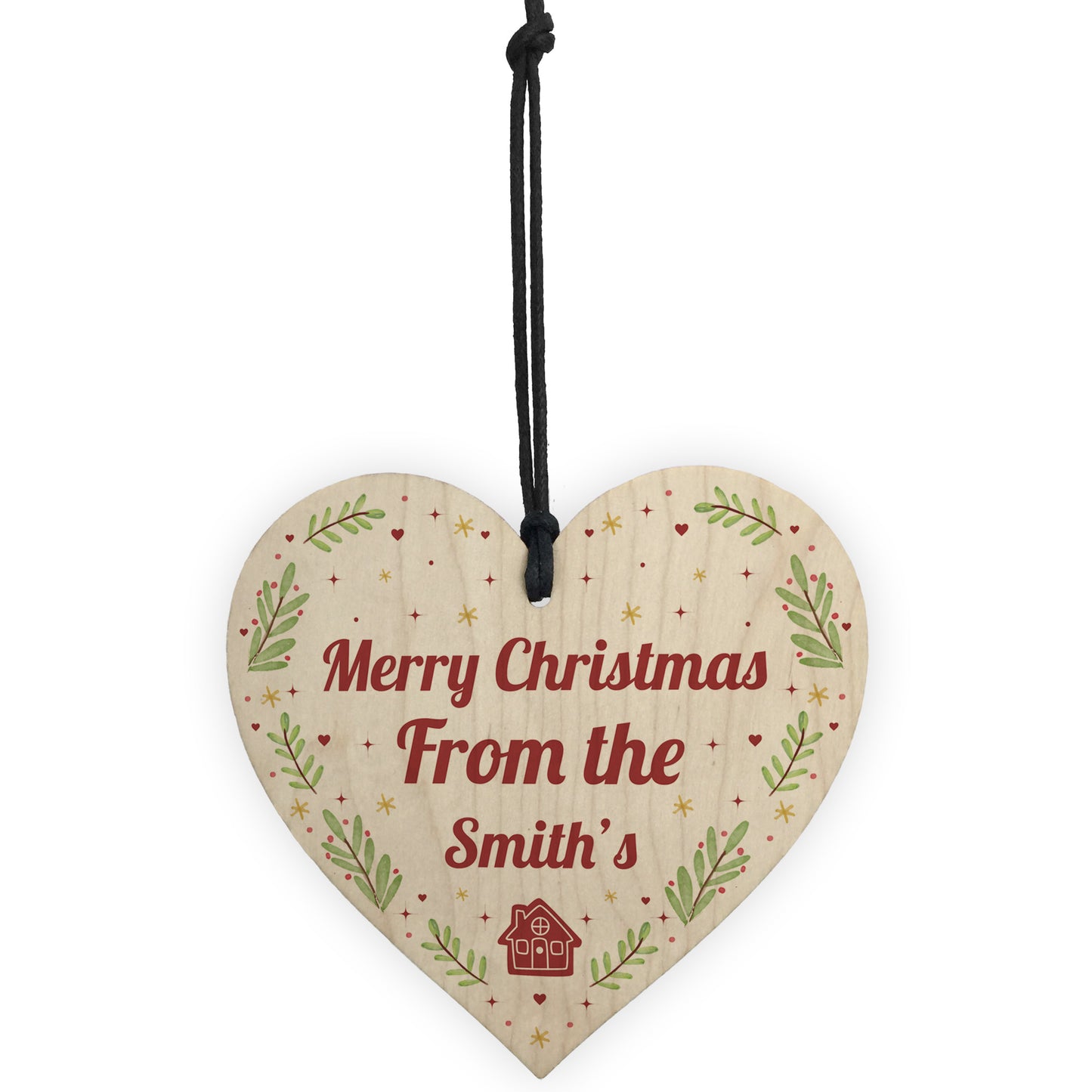 Merry Christmas From Tree Decoration New Home 1st Christmas