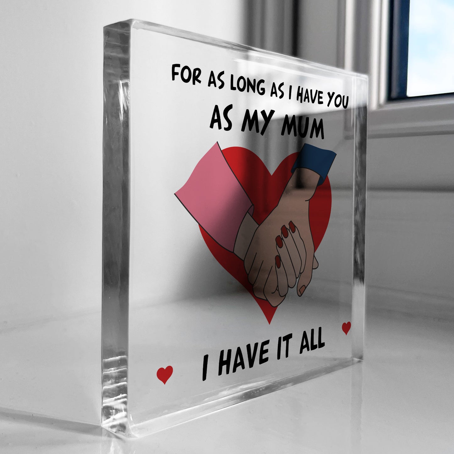 Special Mothers Day Gift For Mum Acrylic Block Birthday Gifts