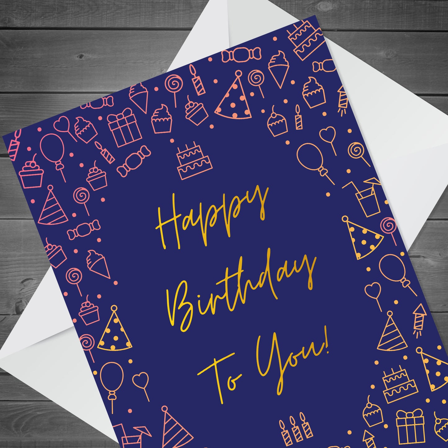 Happy Birthday Card For Him Husband Son Boyfriend Dad