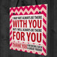 Be There For You Friendship Best Friend Home Gift Hanging Plaque