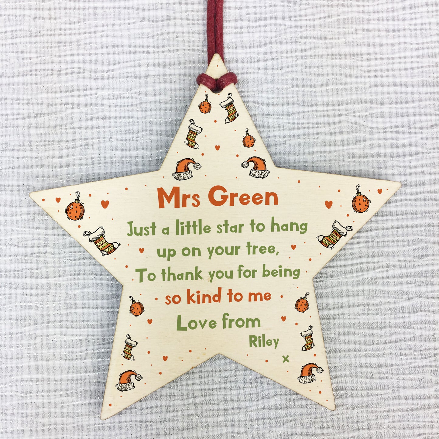 Teacher Nursery Teacher Teaching Assistant Gift For Christmas