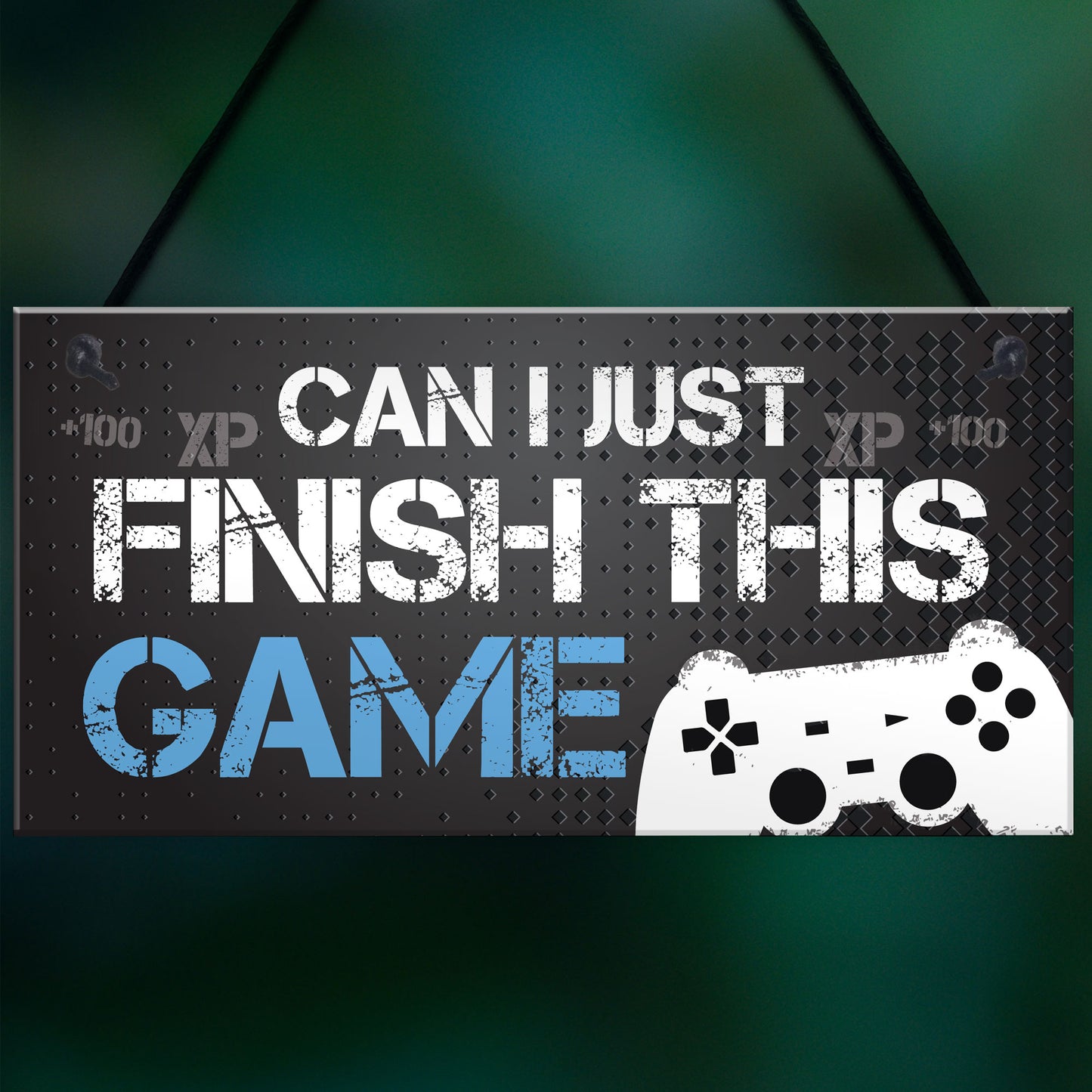Gaming Sign For Boys Bedroom Man Cave Son Birthday Xmas Gift