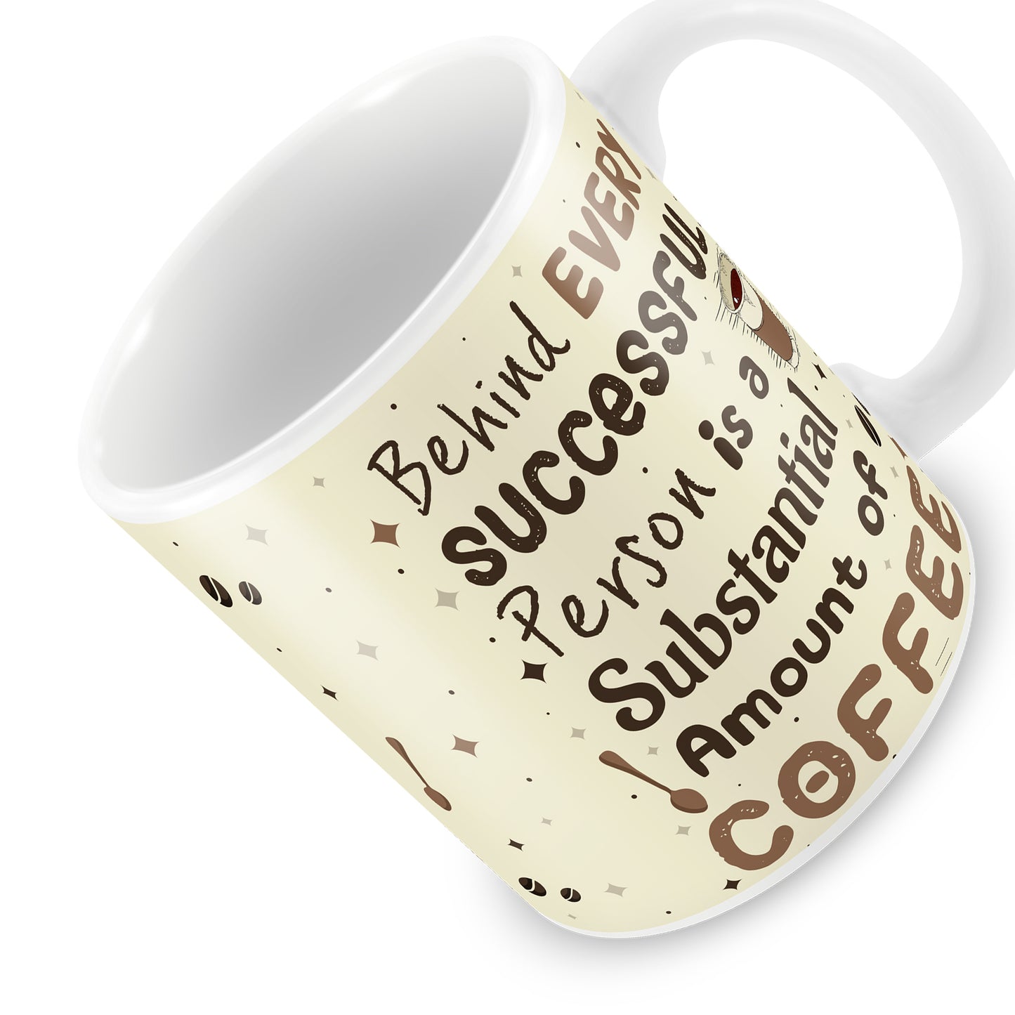 Coffee Mug Drink Latte Ceramic Cup Kitchen Espresso Funny Mug