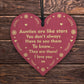 Auntie Gifts From Niece Nephew Wooden Hanging Heart Gift