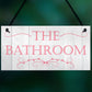 The Bathroom Decorative Hanging Plaque