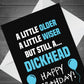 Funny Rude Birthday Card For Him Novelty Birthday Card For Dad