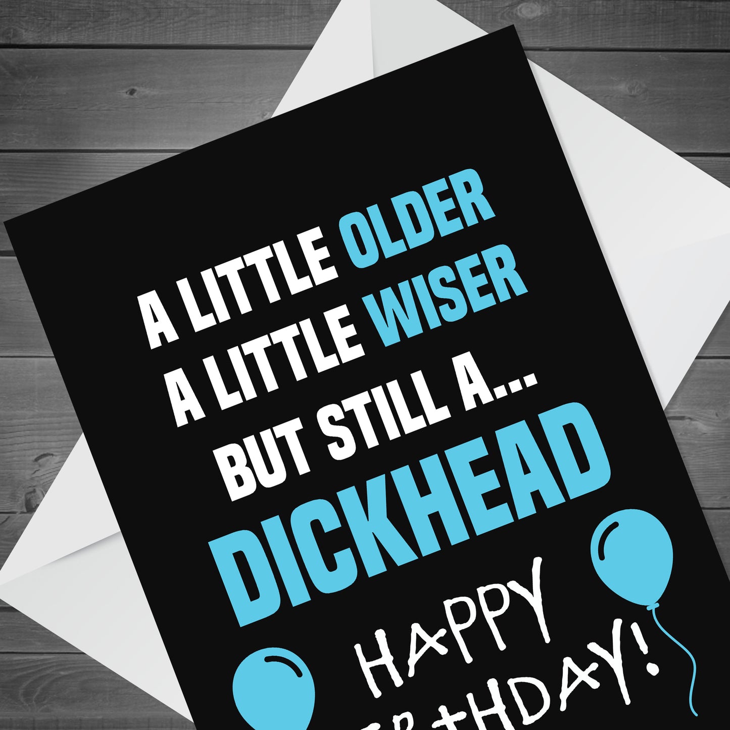 Funny Rude Birthday Card For Him Novelty Birthday Card For Dad