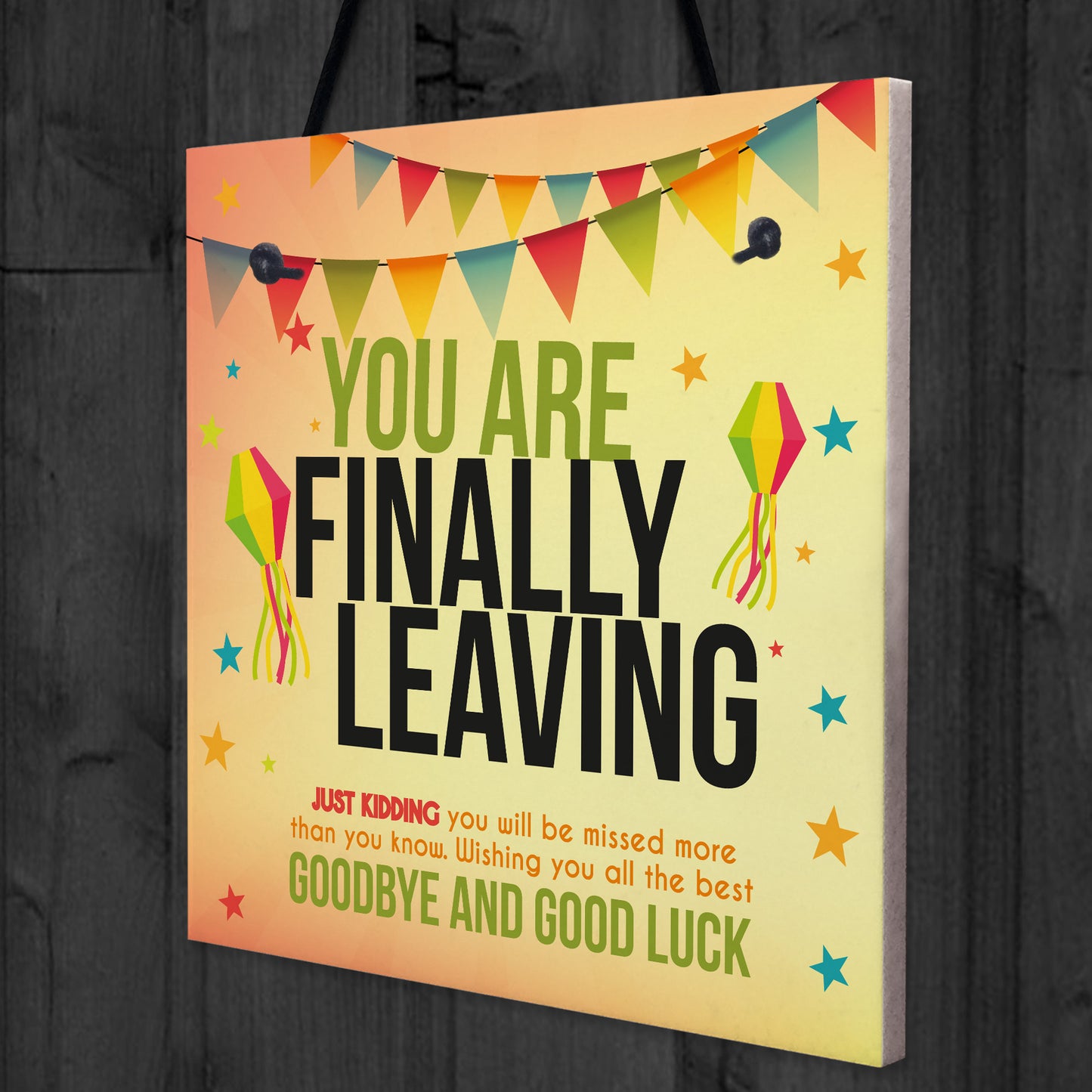 You Are Finally Leaving Novelty Work Colleague Leaving Gift BFF