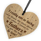 Dad Engraved Heart Gift For Father Birthday Christmas Gift