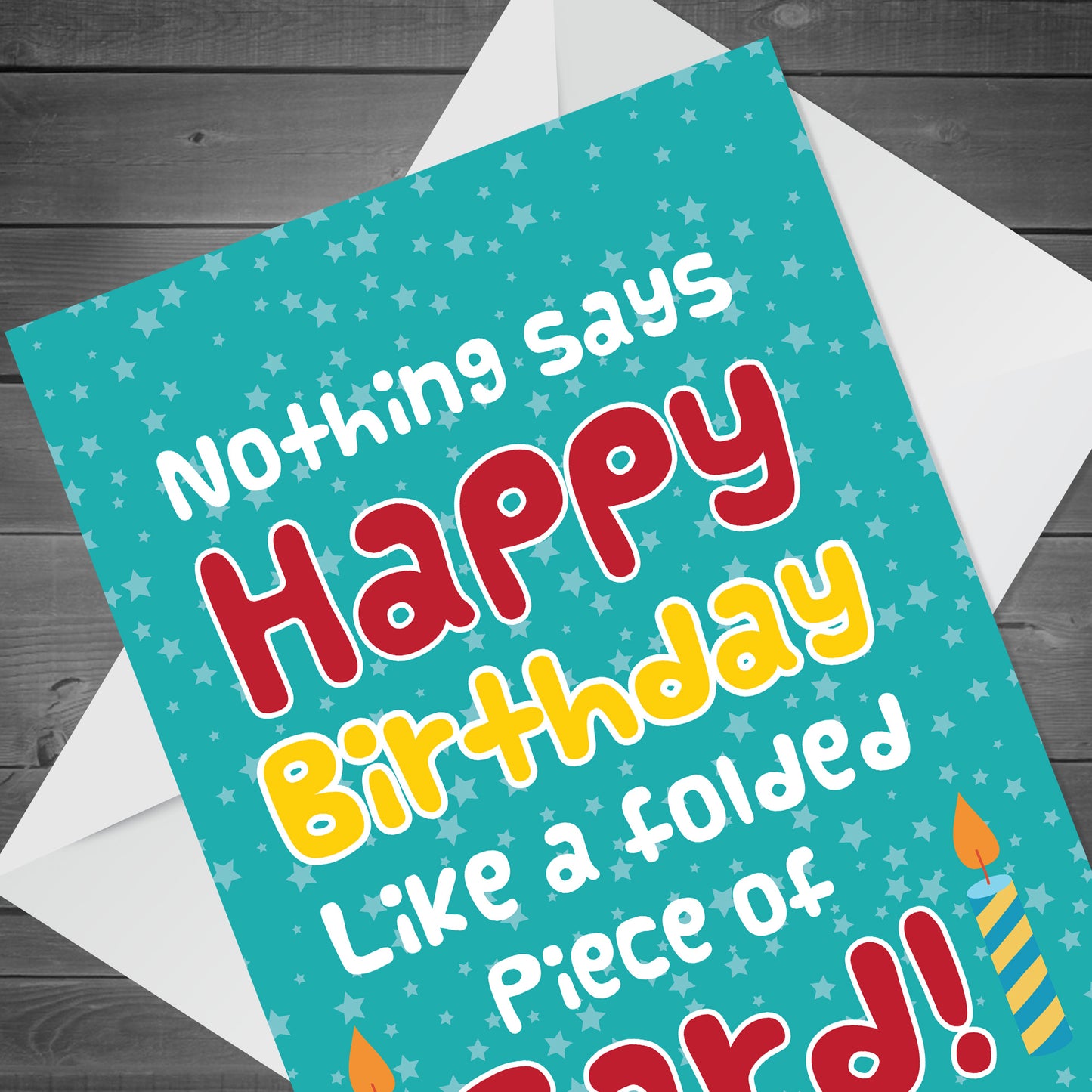 Funny Humorous Birthday Card For Him Her Handmade Women Men