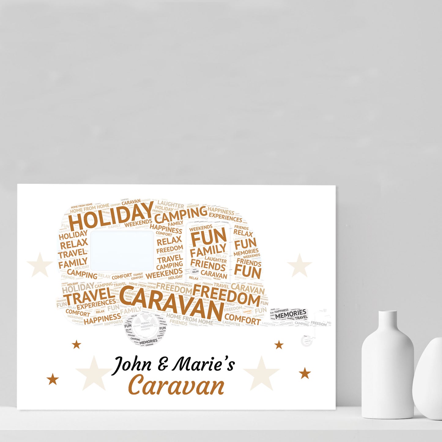Caravan Decor Carvan Sign Novelty Gift Print Camping Sign Gift