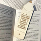 Teacher Gifts For Men And Women Poem Wood Bookmark Thank You